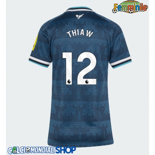 Maglie da calcio Newcastle United Malick Thiaw #12 Seconda Maglia Femminile 2026-27 Manica Corta